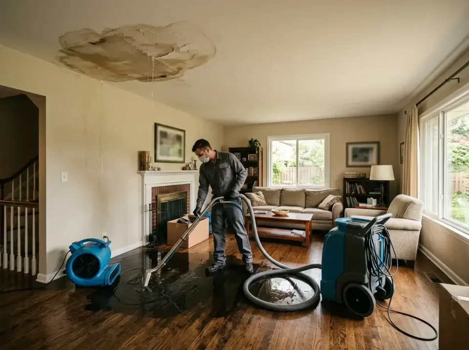 attic-pipe-burst-ceiling-drip-008 — frequently asked questions, Water Damage Restoration & Carpet Care in New Haven, MO